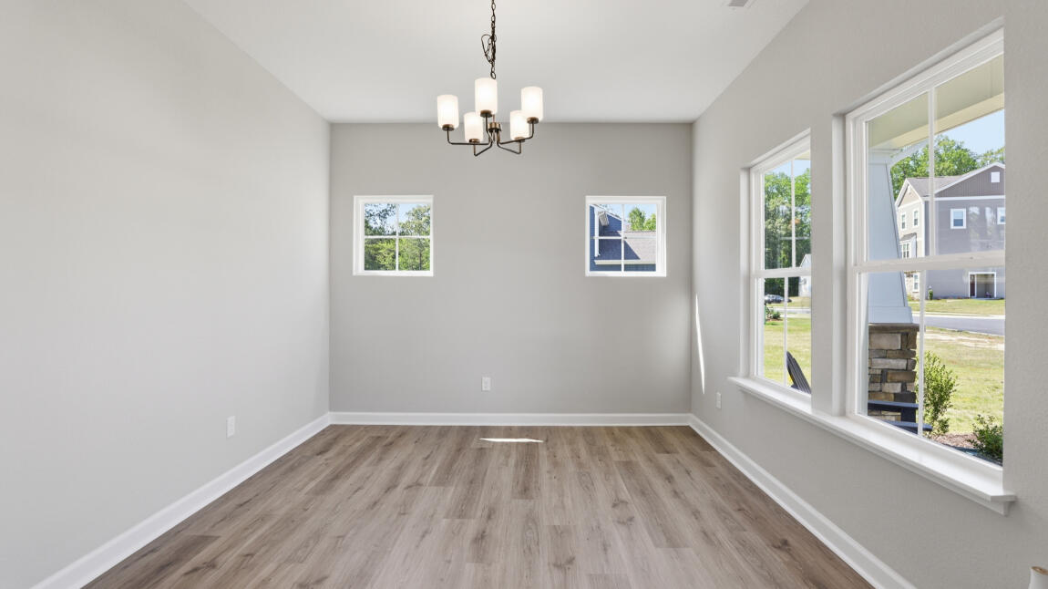 Formal dining area