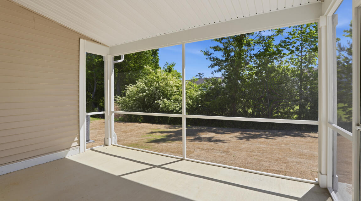 Screened porch