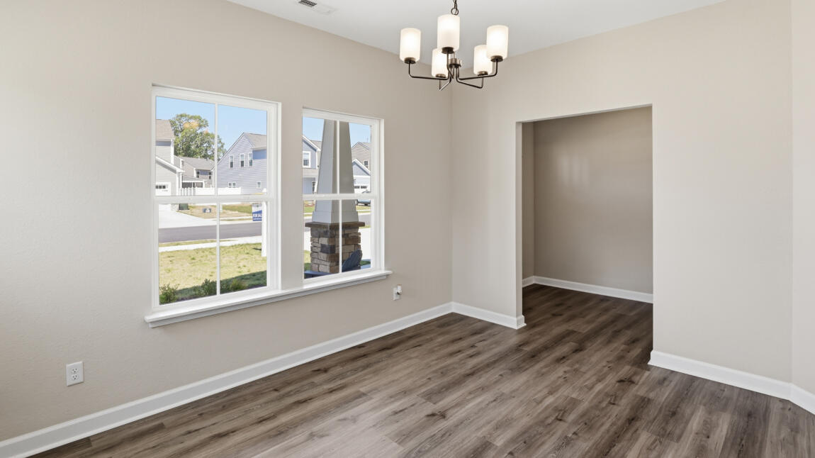 Formal dining area