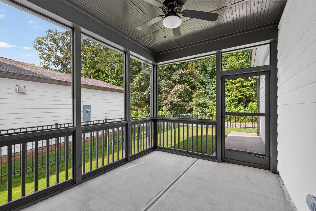 Screened porch