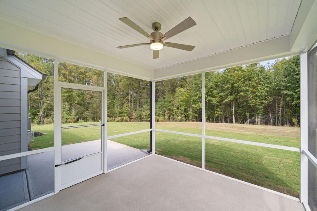 Screened porch