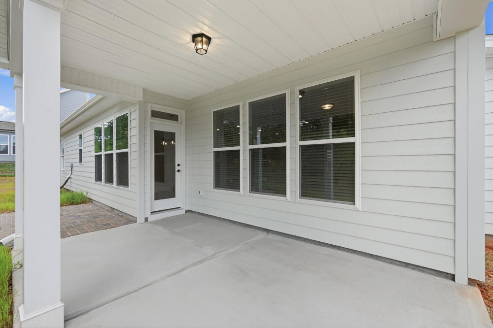 Backyard porch