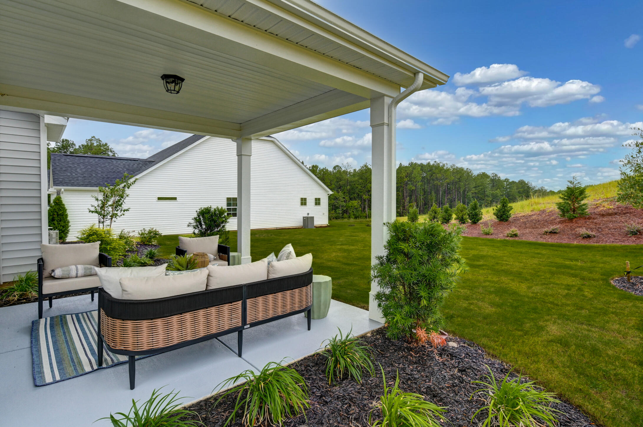 Backyard porch