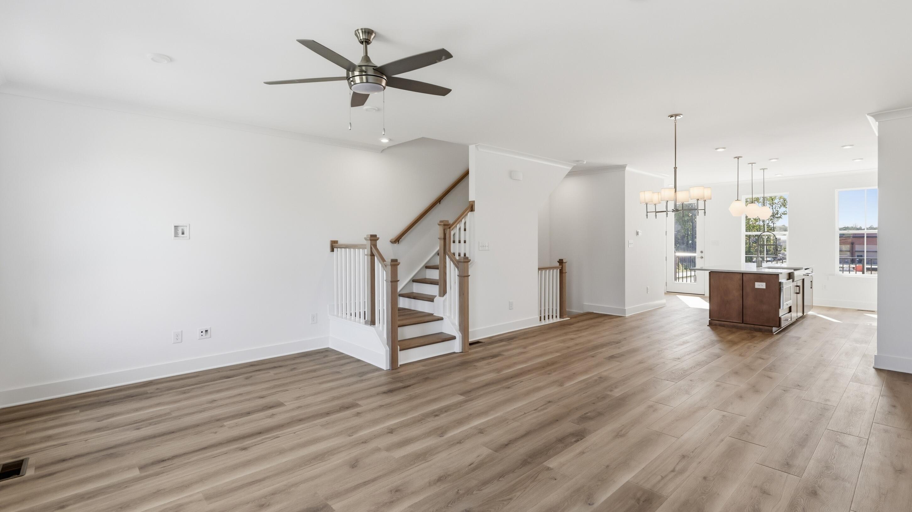 Spacious Shared Living Zone