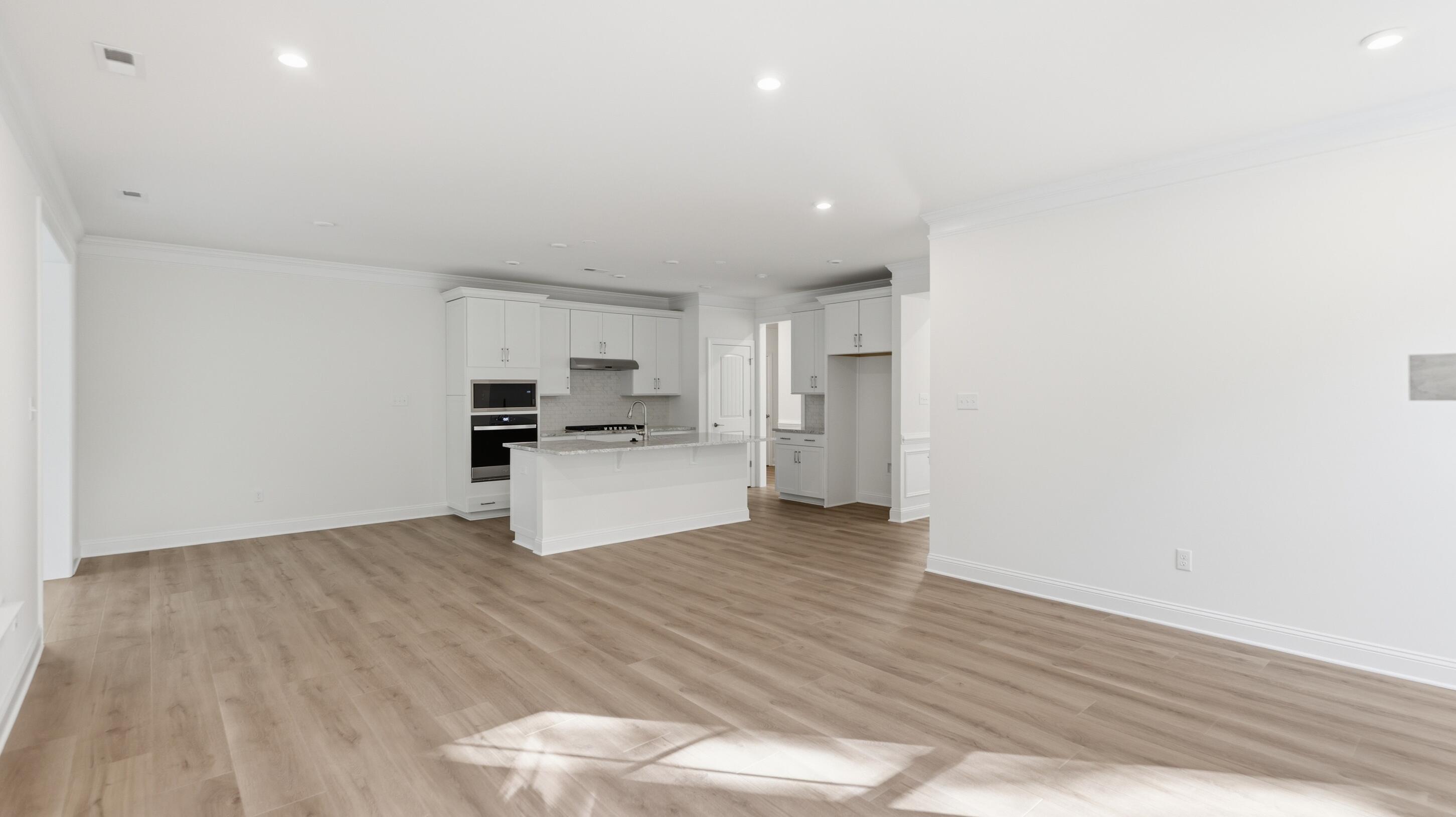Open-Concept Living Area
