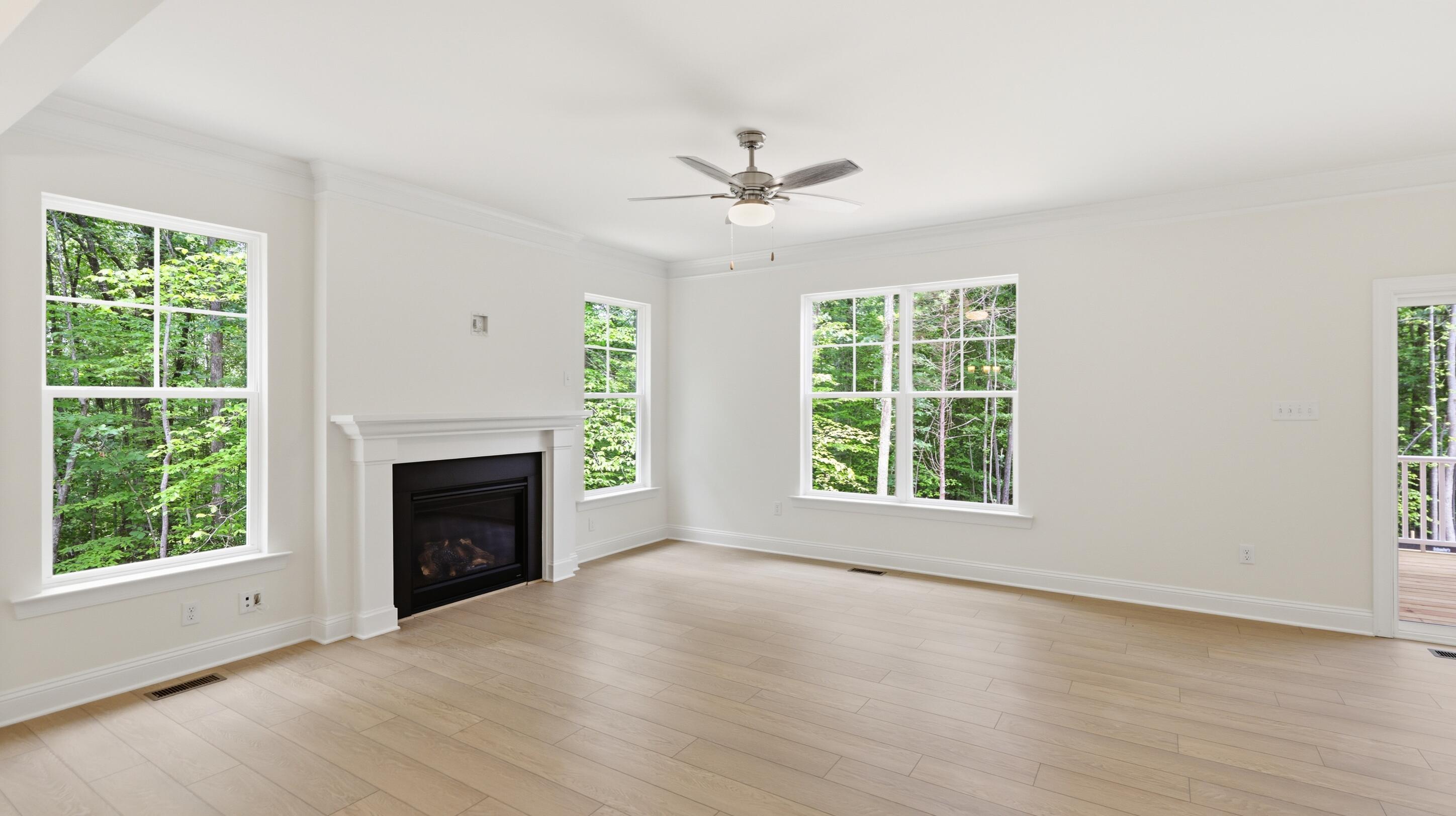 Open Living and Entertainment Space