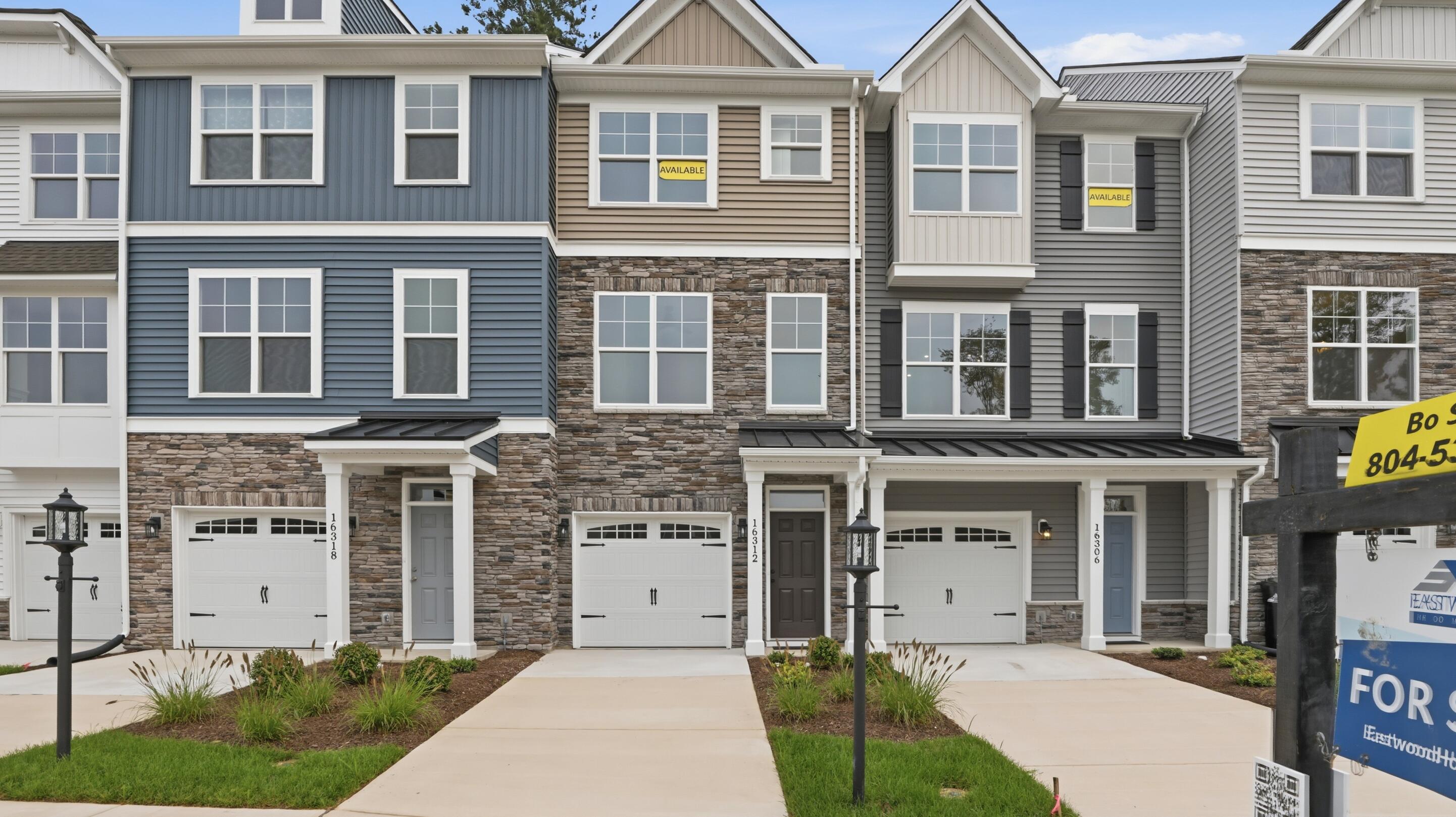 8029 Marshall E | Hampton Ridge Townhomes | Front Load Slab | Chesterfield, VA  025