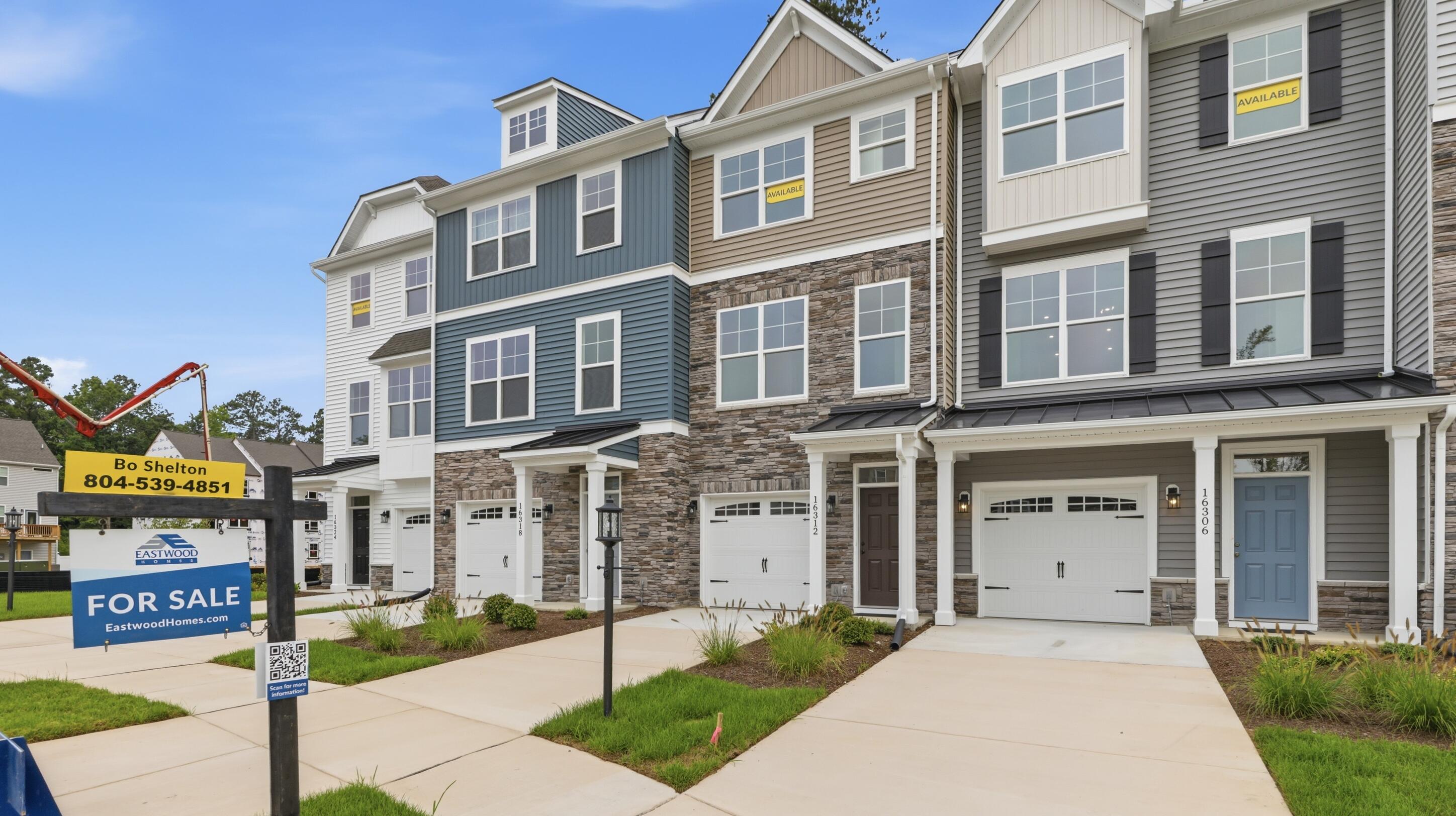 8029 Marshall E | Hampton Ridge Townhomes | Front Load Slab | Chesterfield, VA  025