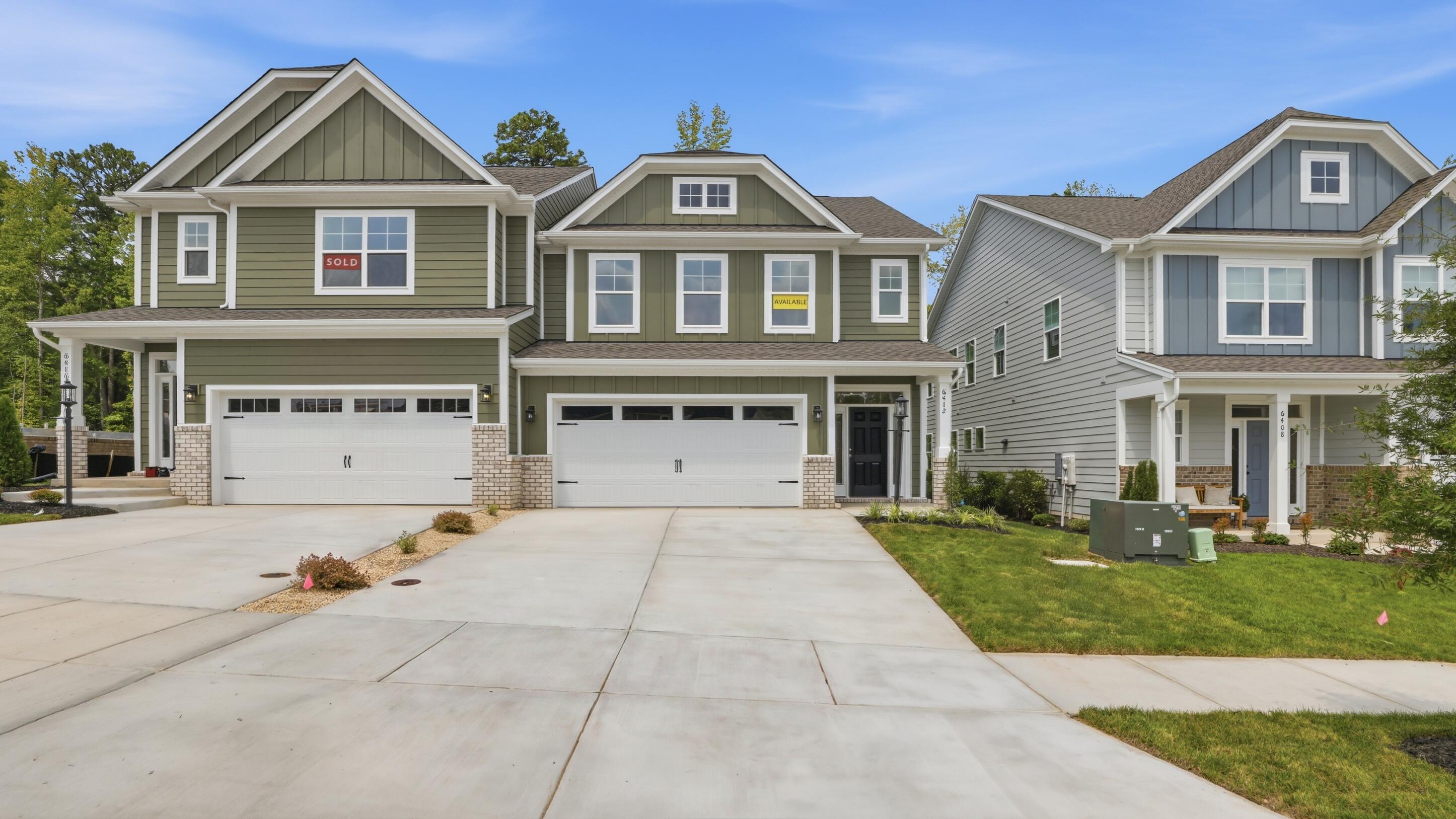 8062 Monroe B | The Cottages at Millwood | Front Load Slab | Midlothian, VA 003