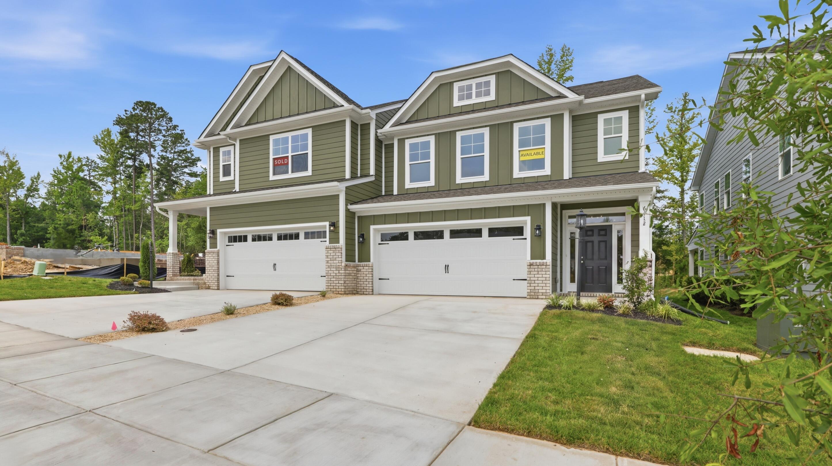 8062 Monroe B | The Cottages at Millwood | Front Load Slab | Midlothian, VA 003