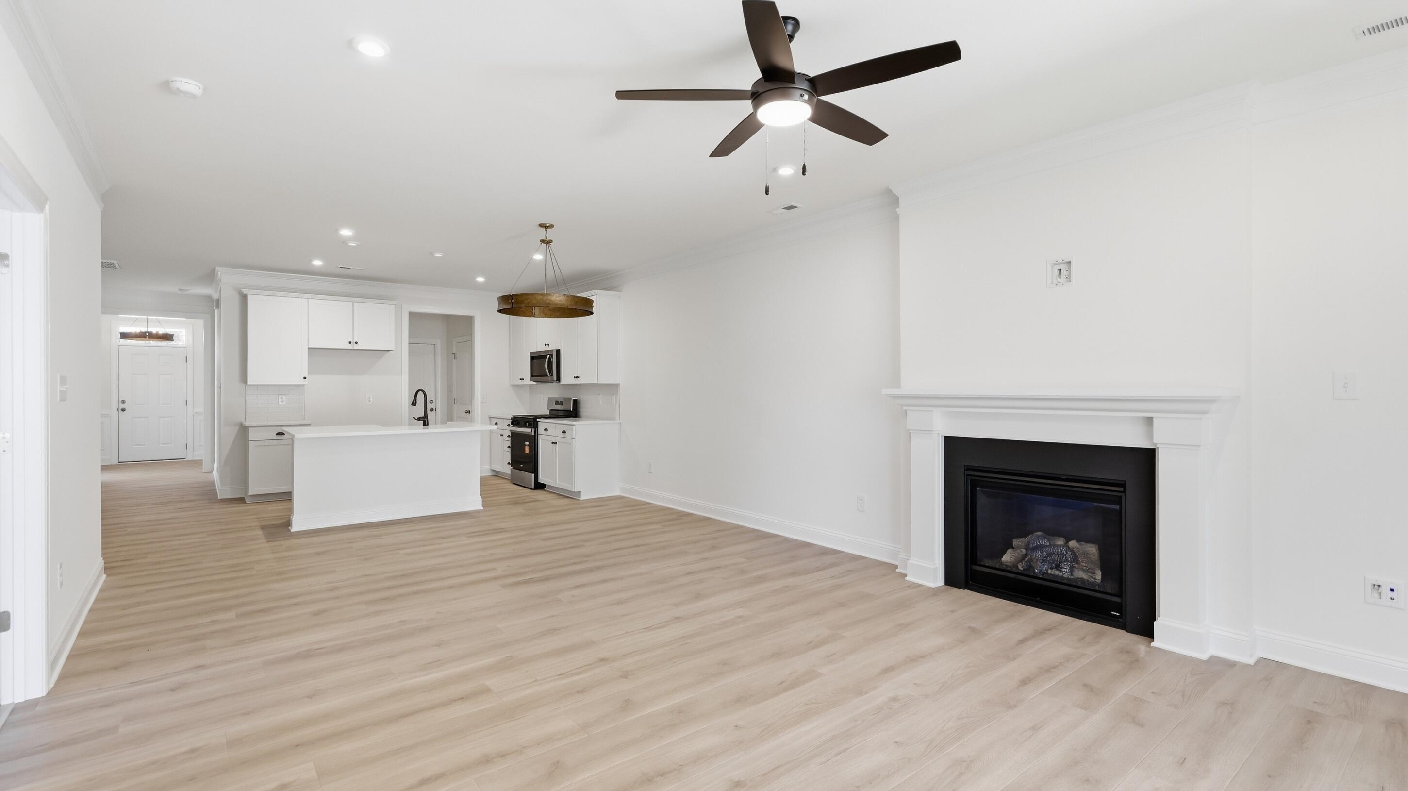 Wide Layout Living Area