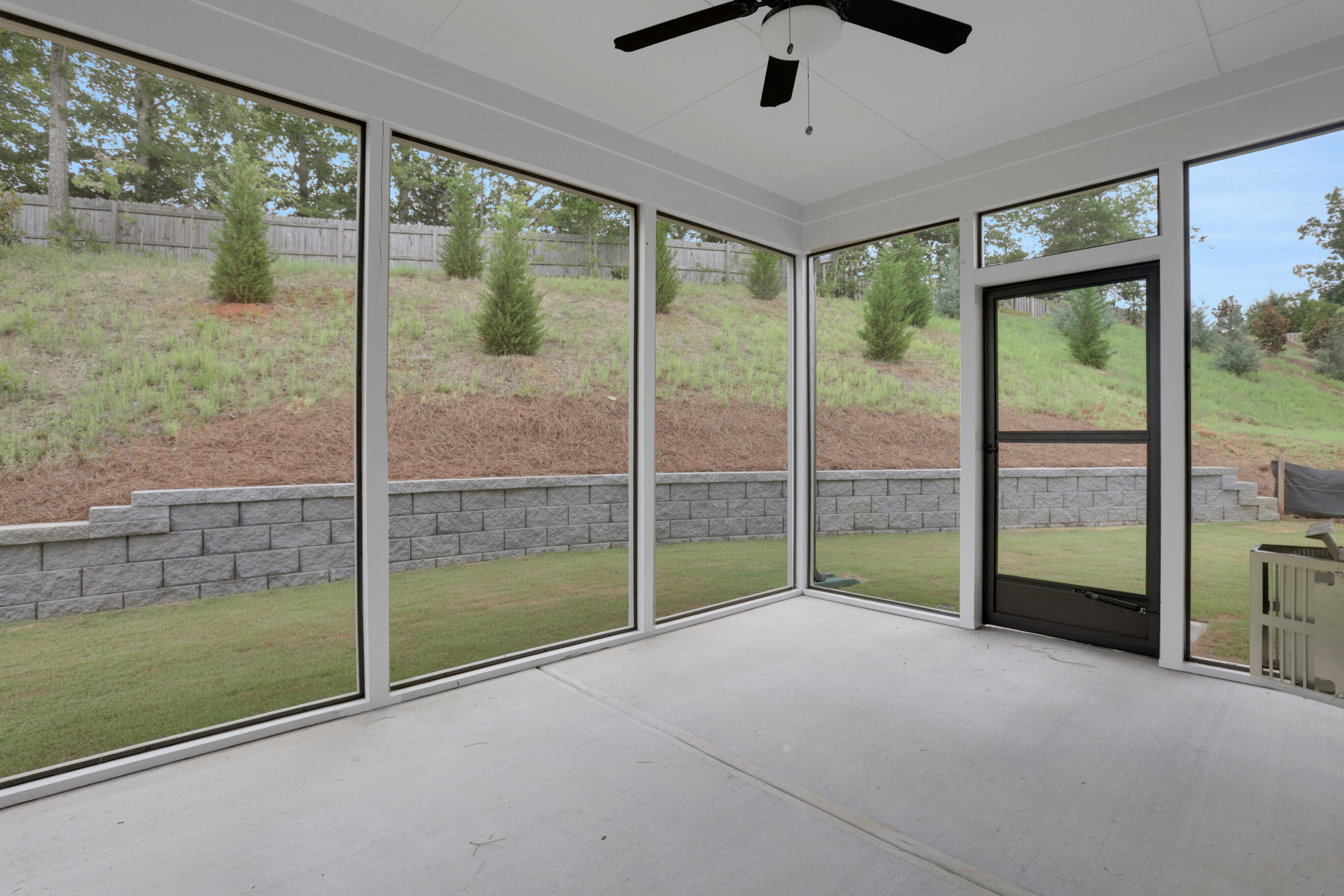 Screened porch