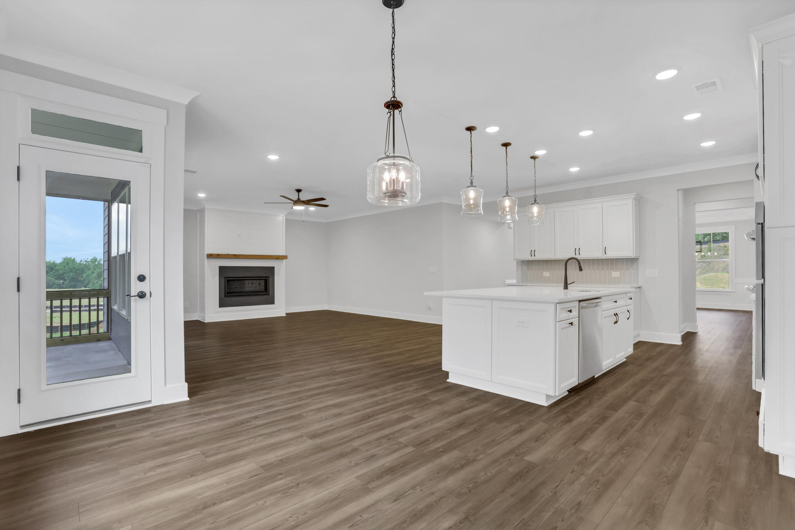 Open-Concept Living Area