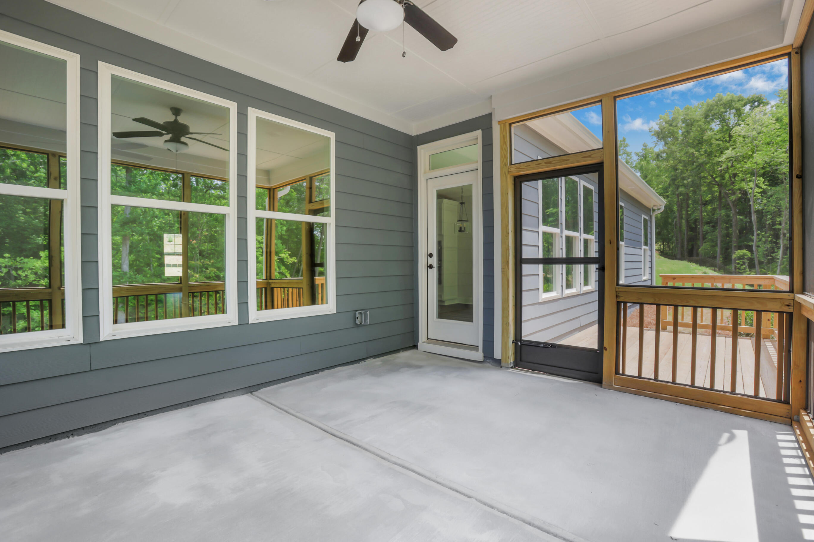 Screened porch