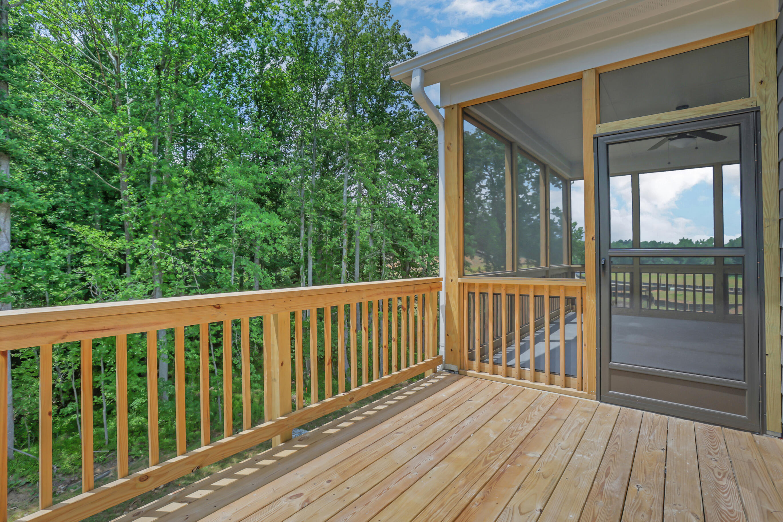 Backyard porch