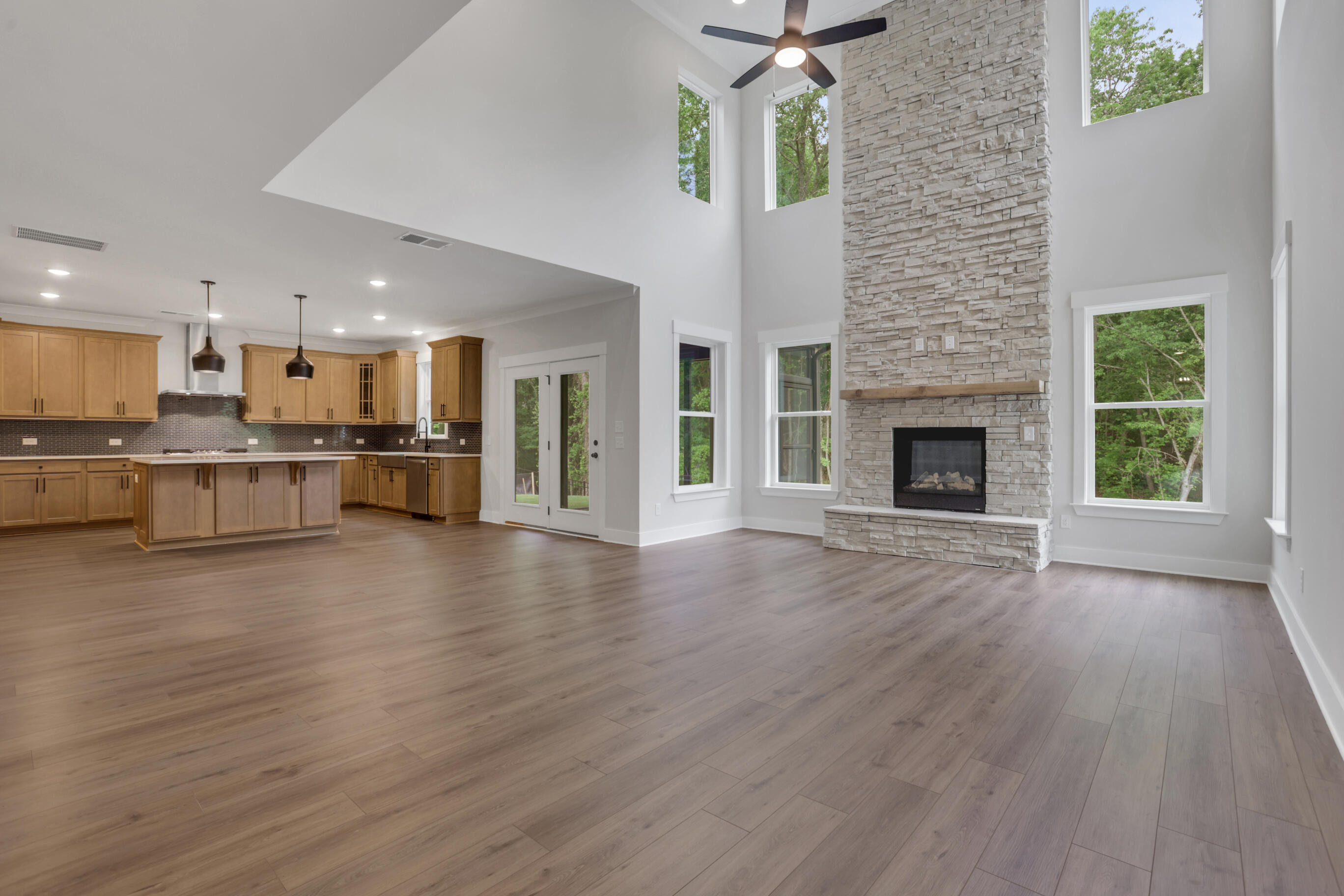 Open-Concept Living Area