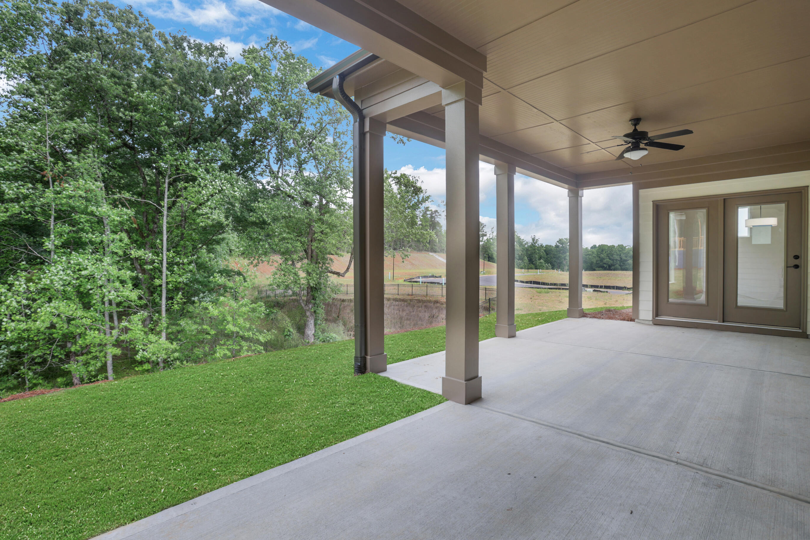 Covered porch