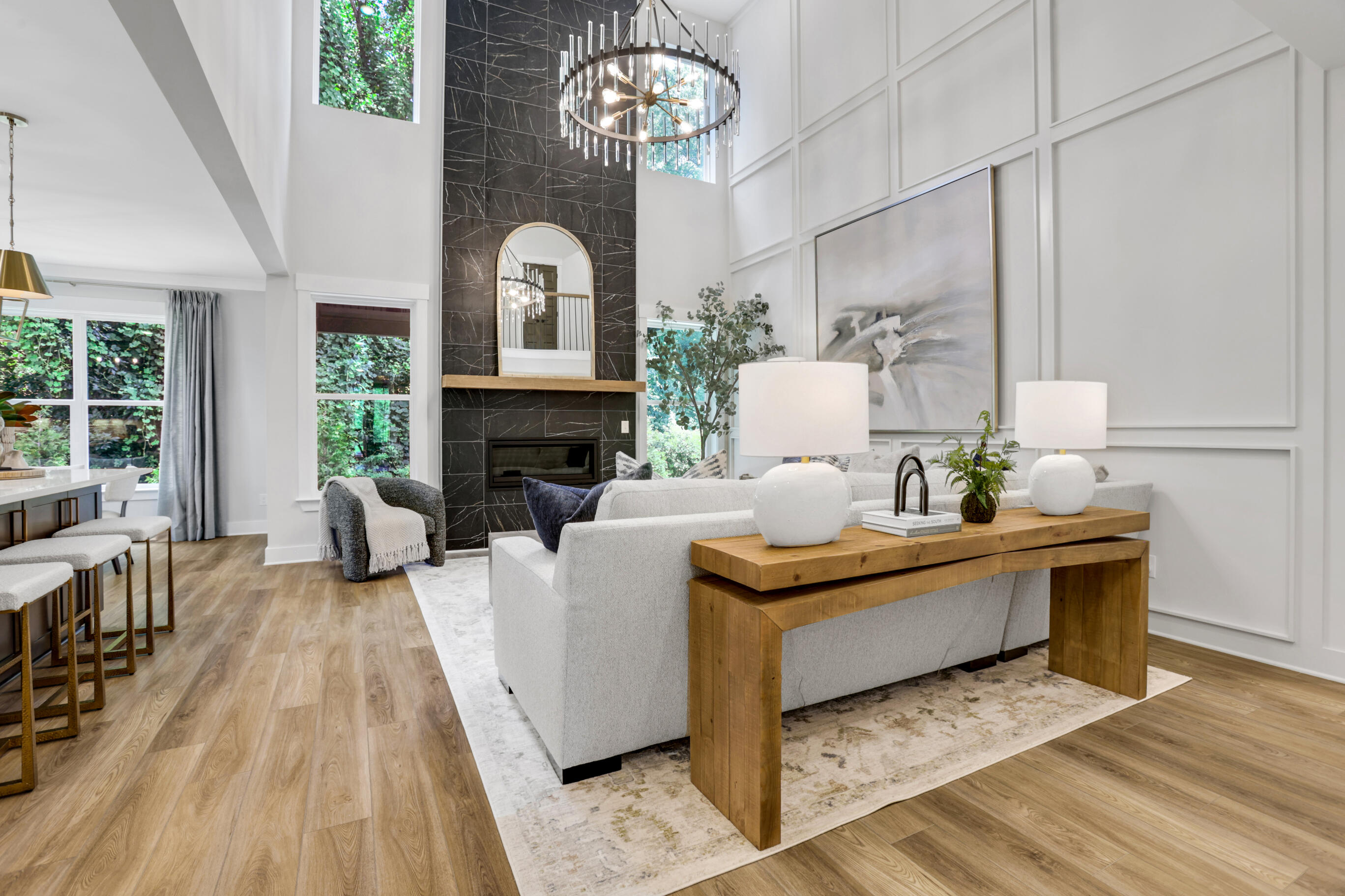 Open-Plan Living Space