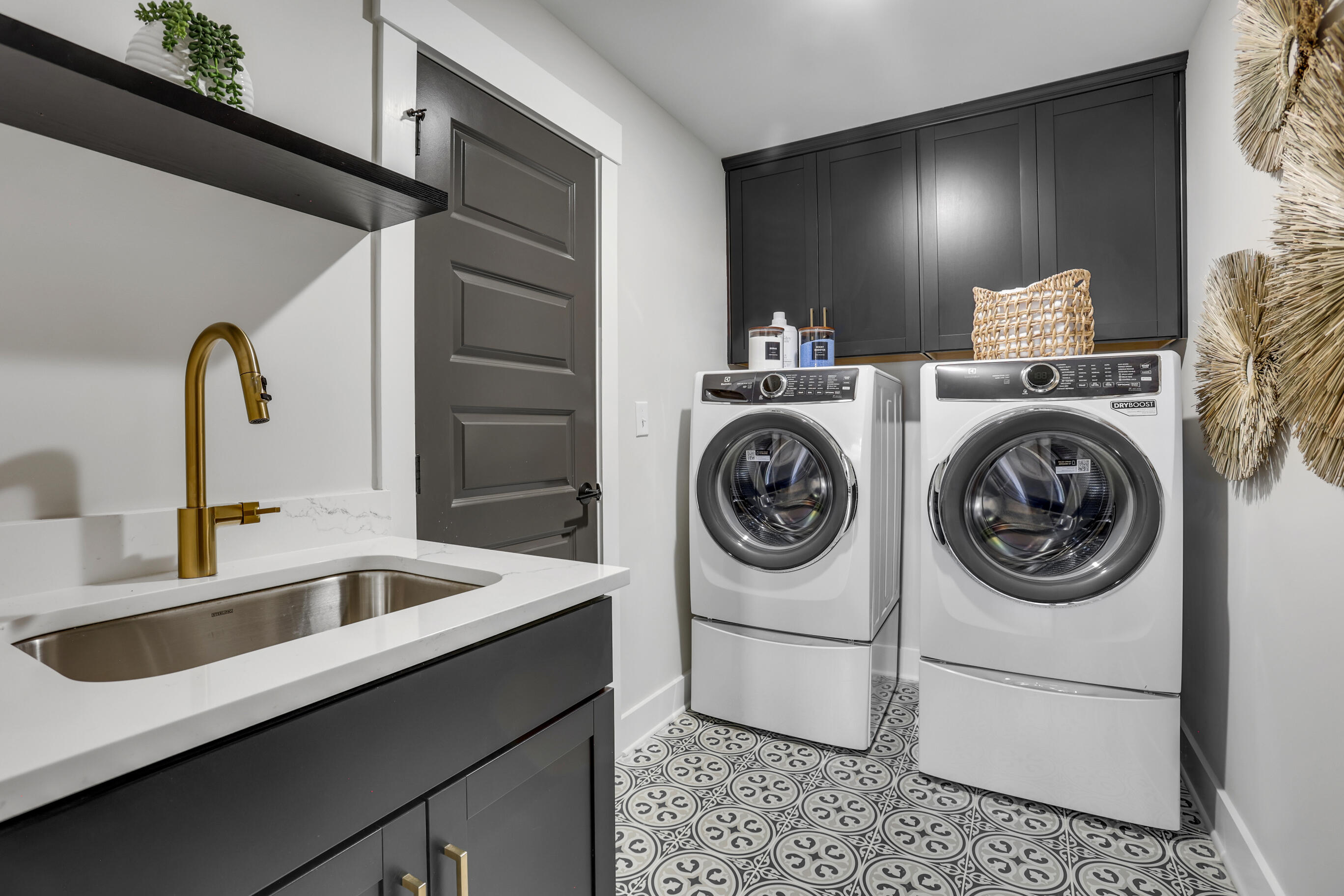 Convenient Laundry Area