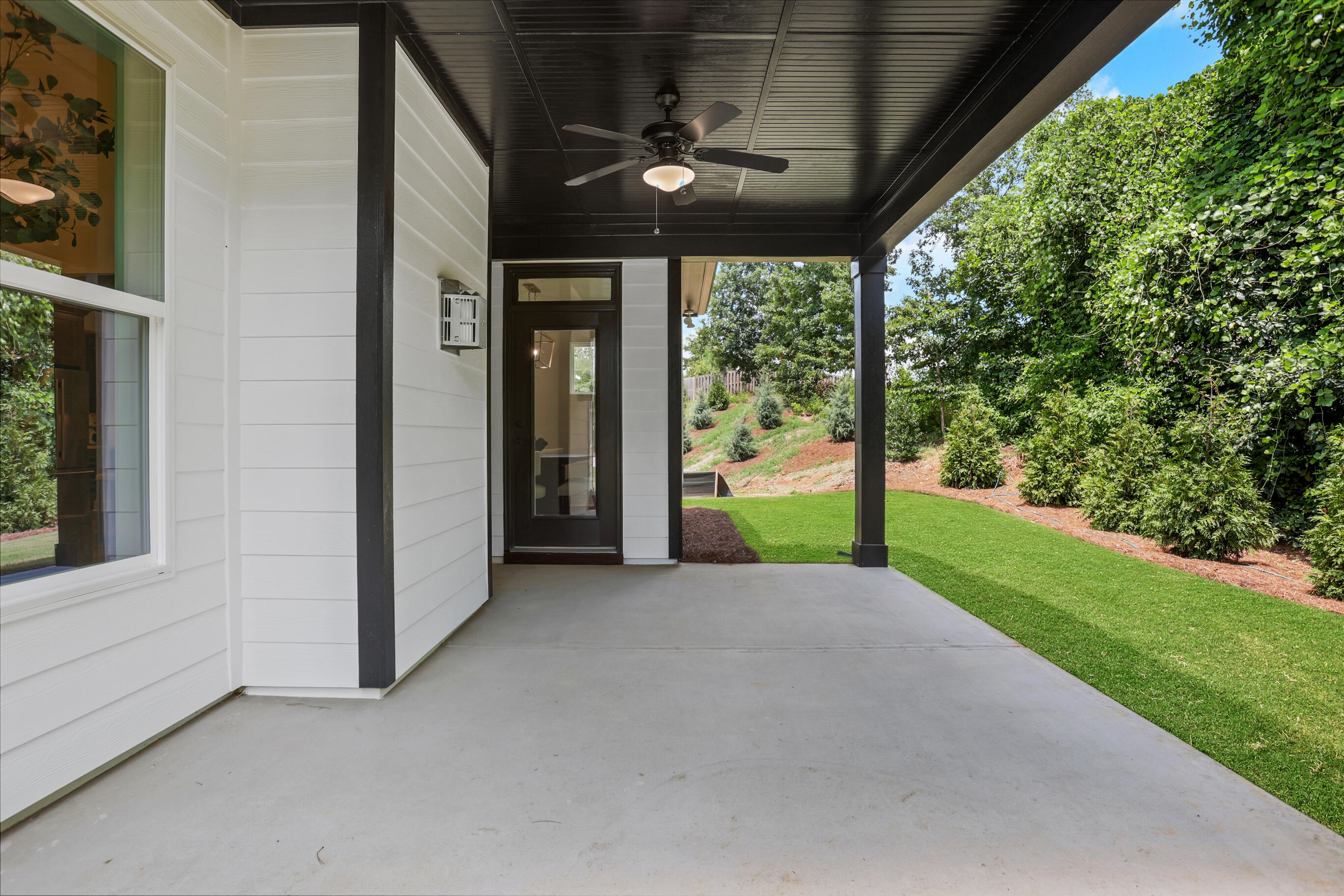 Spacious Backyard Porch