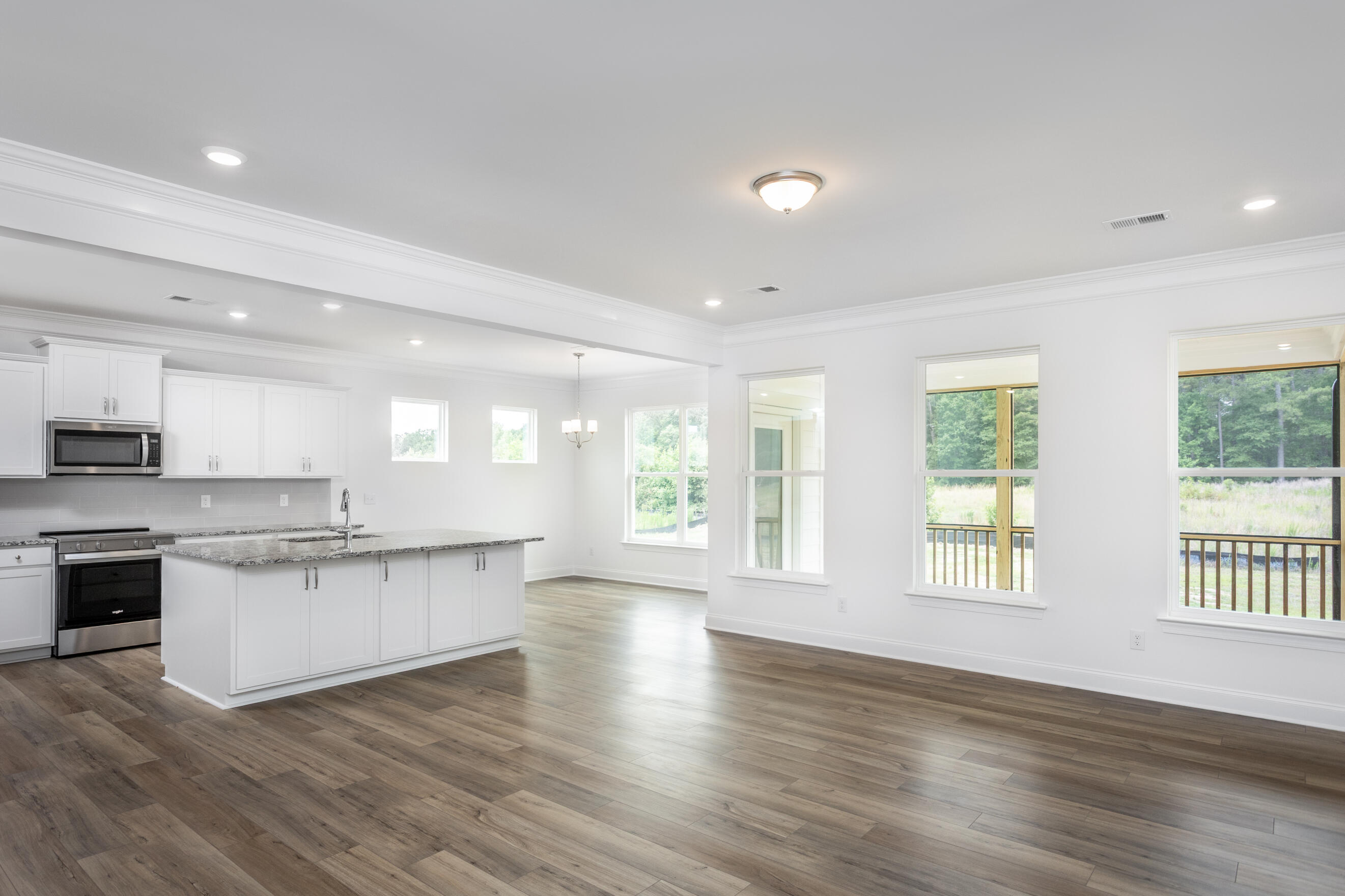 Open-Concept Living Area