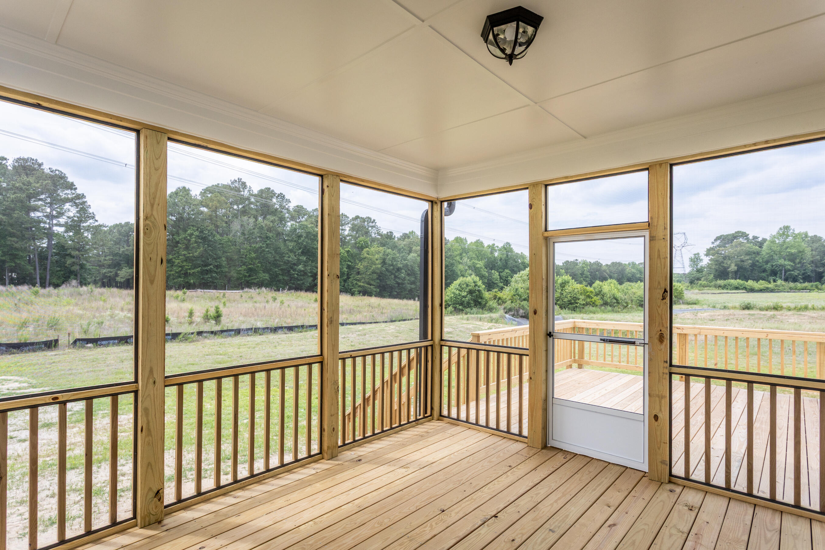 Screened porch