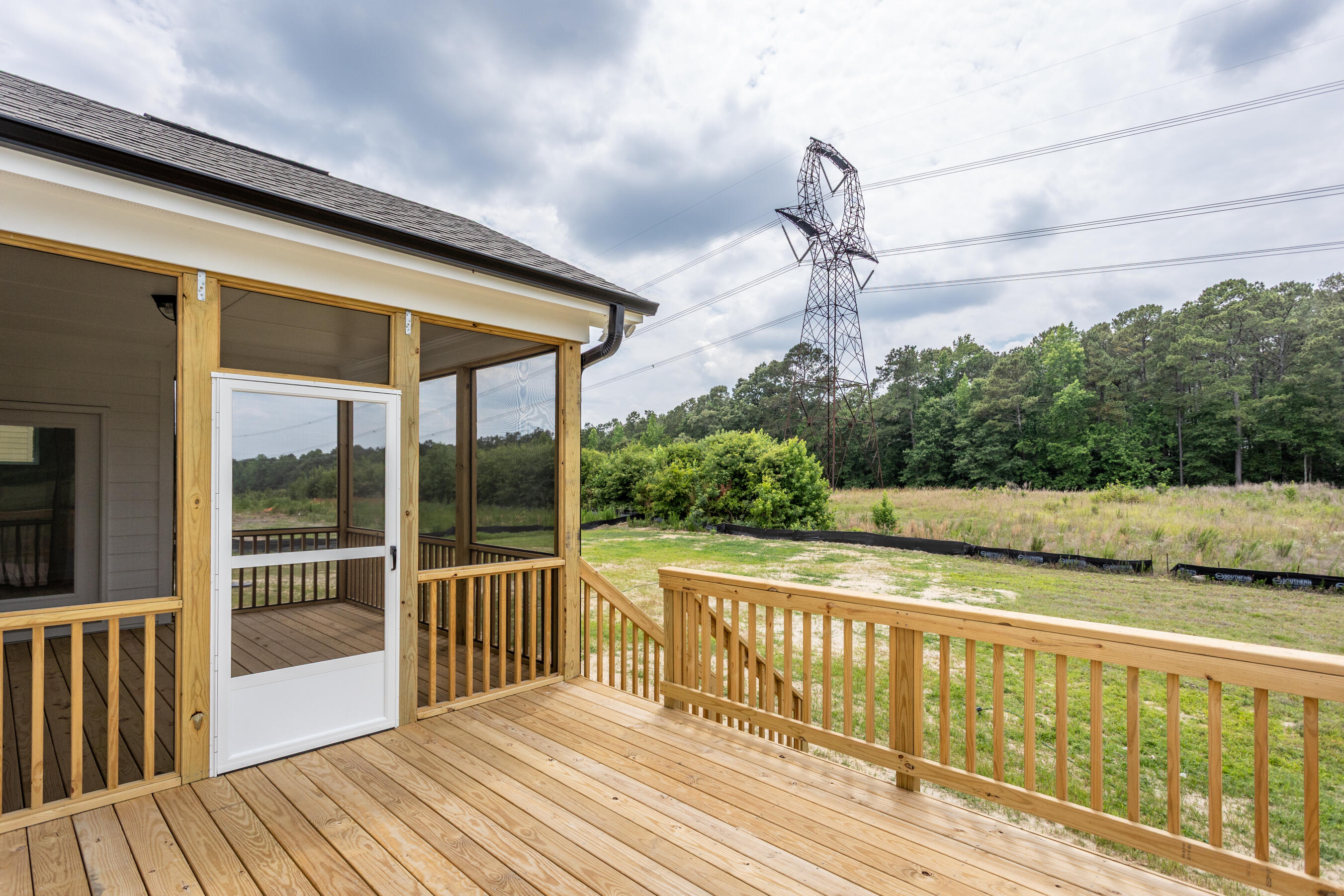 Backyard porch