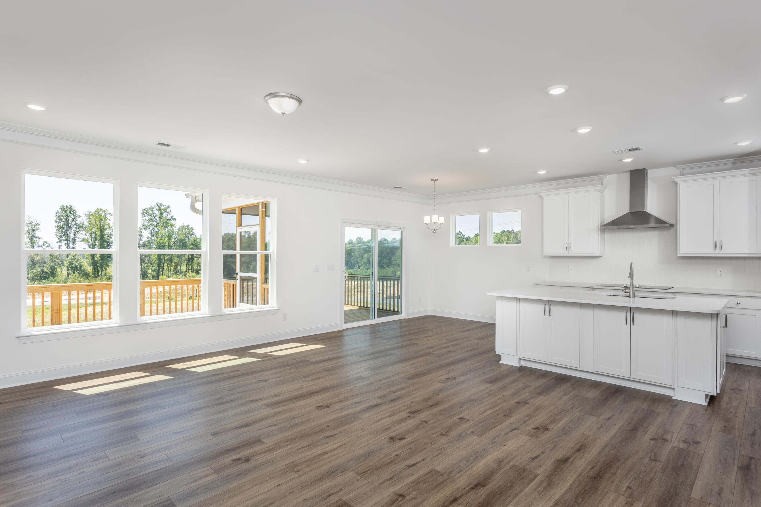 Connected Living and Lounge Area
