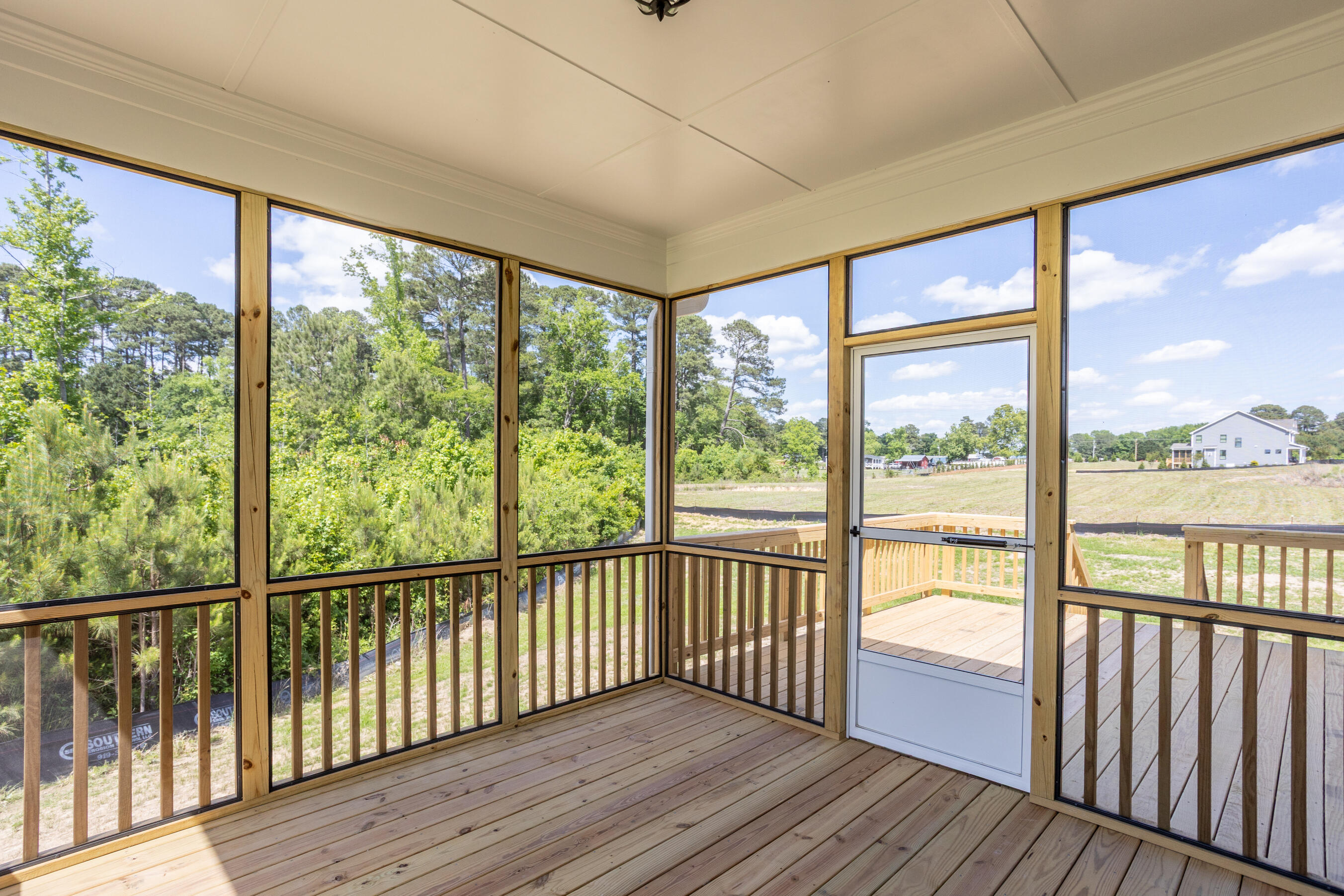 Screened porch