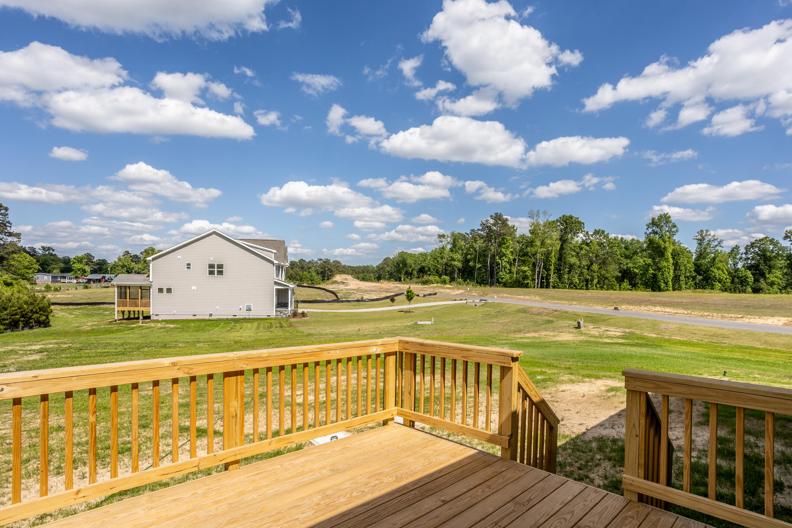 Backyard porch