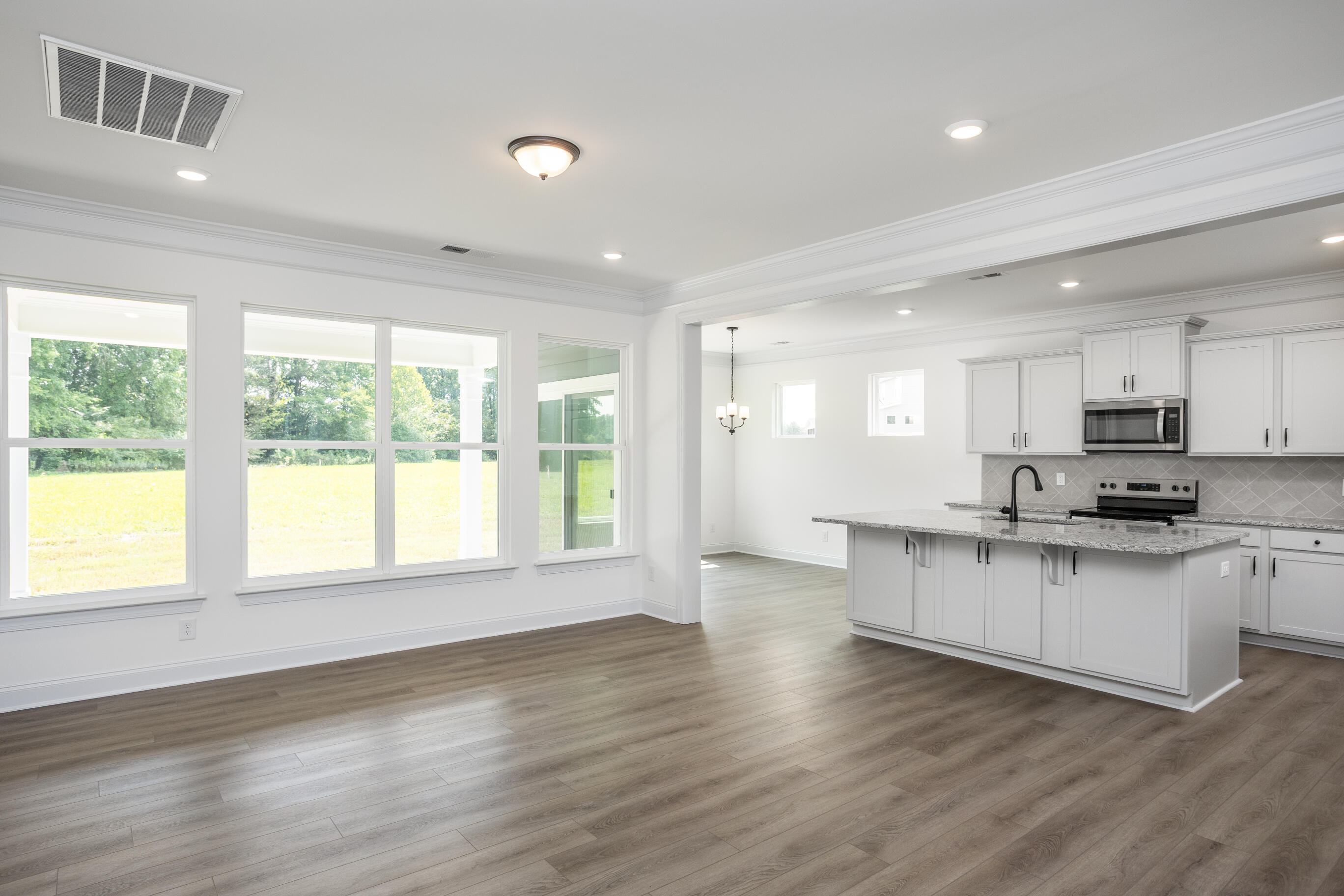 Open-Concept Living Area