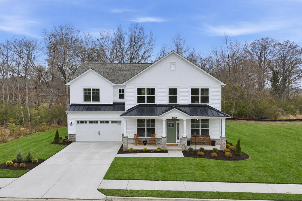 7050 Colfax L | Model Home at River Estates at Hillpoint Farm | Front on Slab