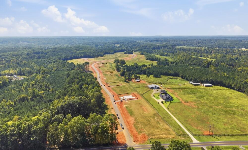 Saddle Farm Aerial View