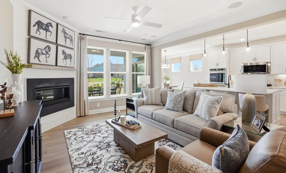 Light-Filled Living Room