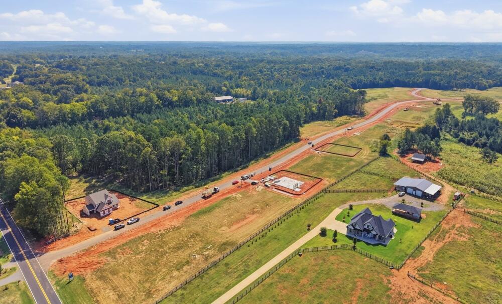 Saddle Farm Aerial View