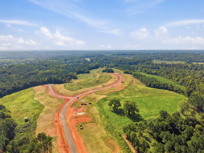 Saddle Farm From Above