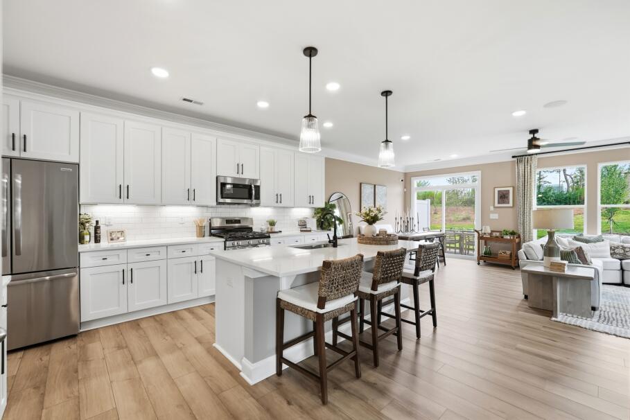 Bright and Airy Kitchen