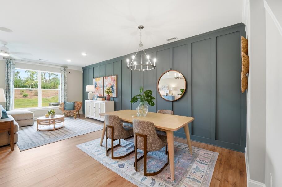 Open-Concept Dining Space