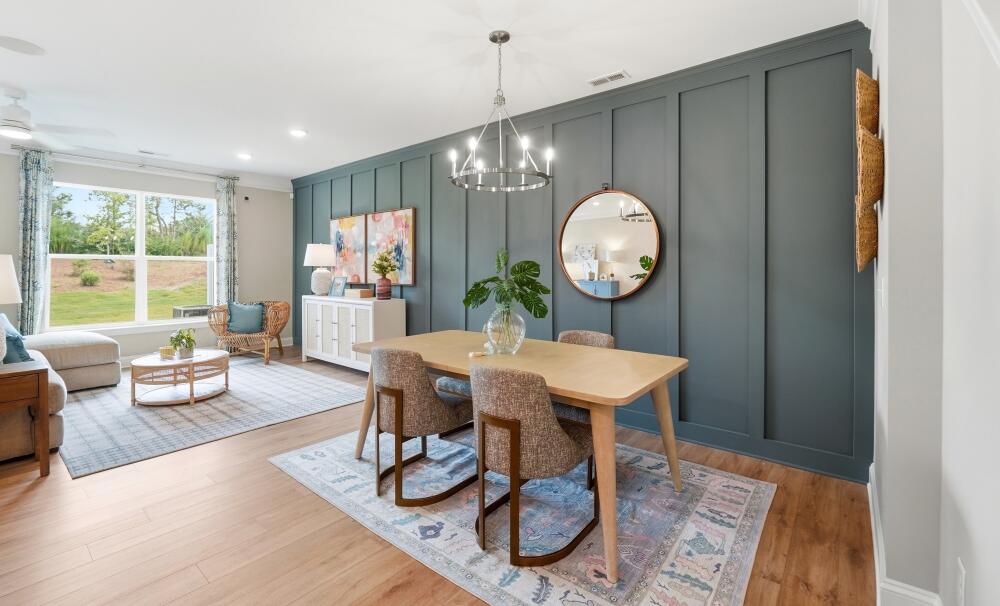 Open-Concept Dining Space