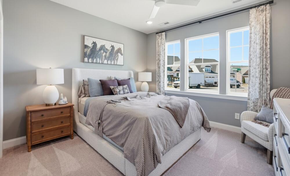 Sophisticated Sleeping Area