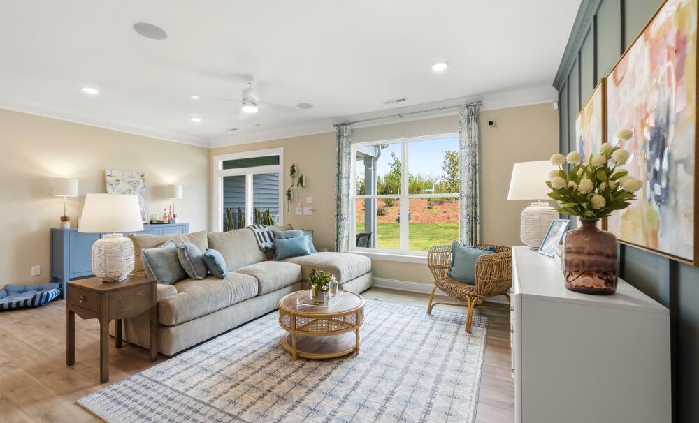 Bright Open Family Room