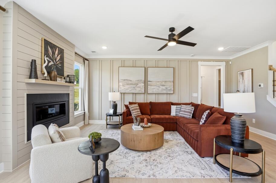 Inviting Conversation Area