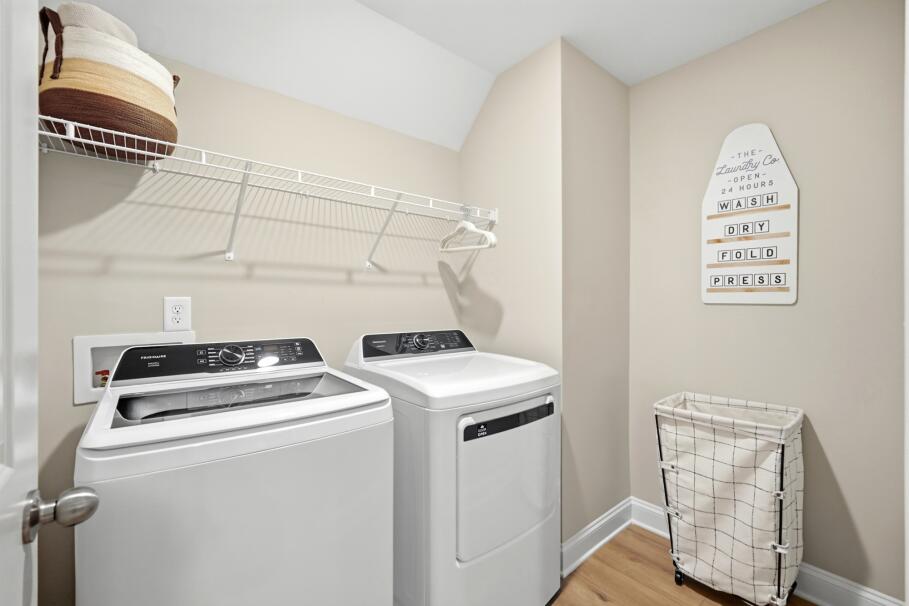 Efficient Laundry Room