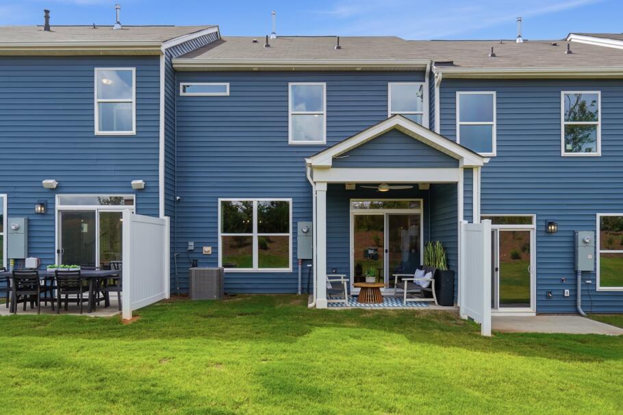 Covered Rear Porch