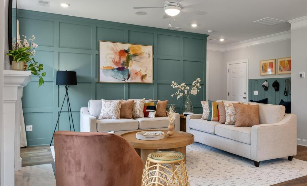Warm and Welcoming Living Room