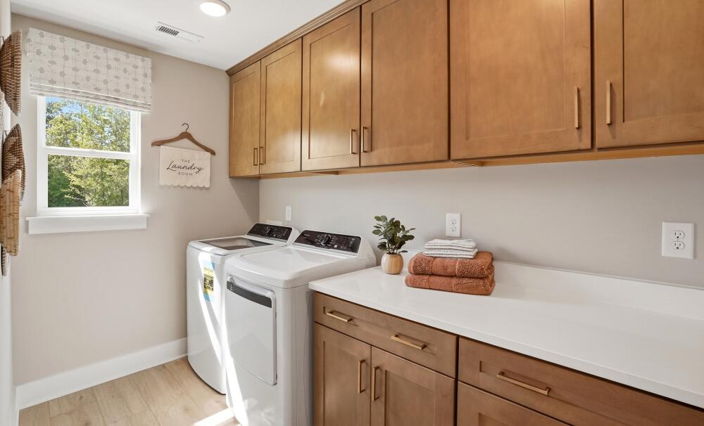 Efficient Laundry Room