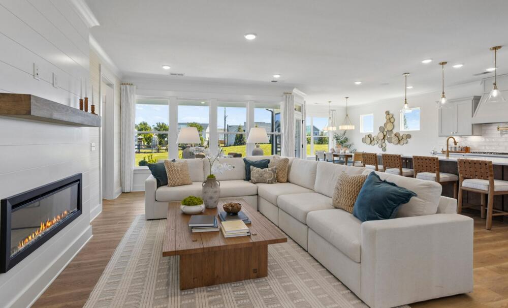 Open Concept Living Area