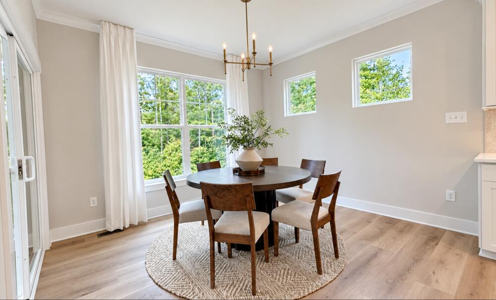 Bright & Airy Dining Area