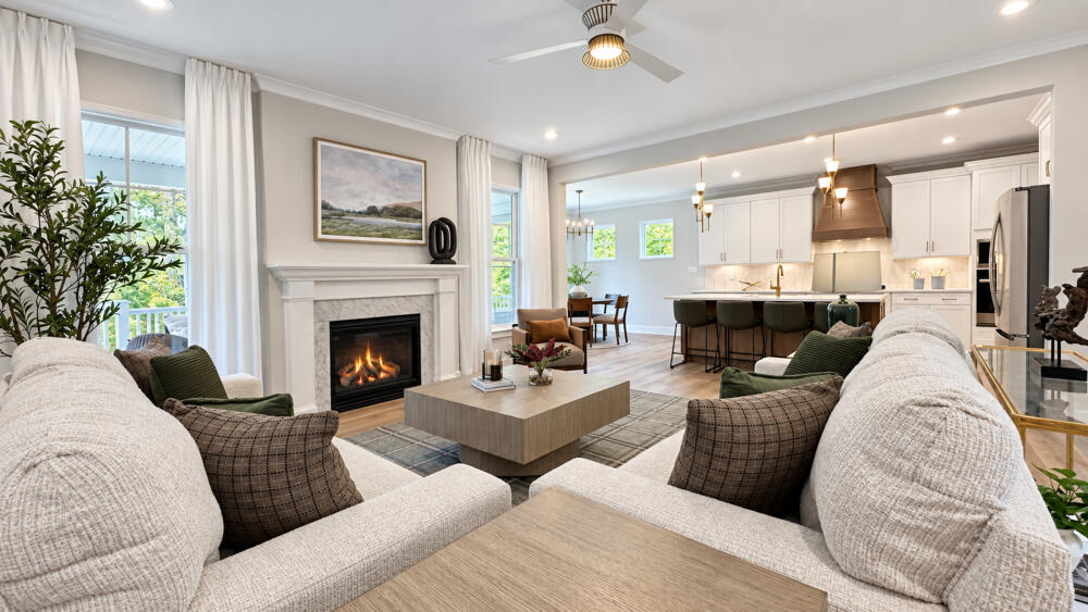 Inviting Conversation Area
