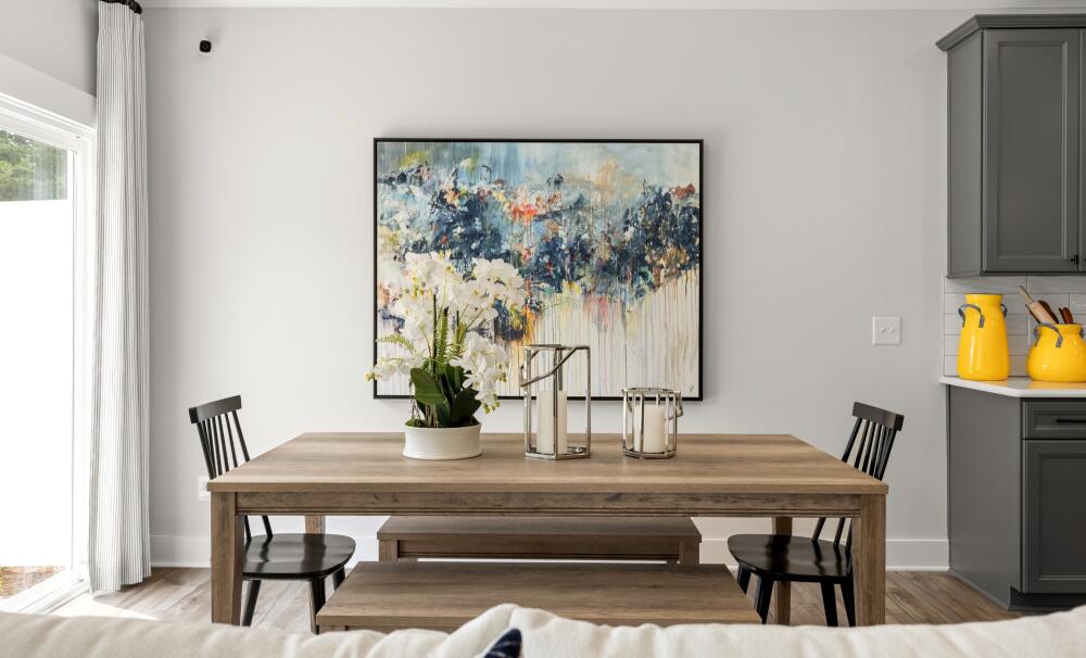 Open-Concept Dining Space
